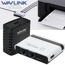 Wavlink LPR Printer Server MFT Print 10/100Mbps Ethernet Printer Adapter Wireles picture