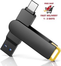 Memoria USB de 128 GB, memoria USB 3.2 Gen1, unidad USB con USB A y tipo C picture