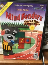 Mind benders track and field champion thinking skills games CD grades 3-6 picture