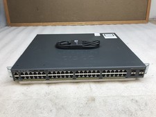 Cisco WS-C2960X-48LPS-L V02 48-Port Gigabit PoE+ 370W 4x SFP LAN Base Tested picture