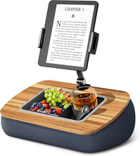 ERGONOV Tablet Pillow Stand for Lap, Adjustable Ipad Holder with Snack Bowl picture
