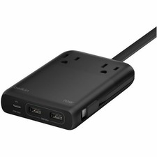 Belkin BELKIN 2-OUTLET CHARGING STATION WITH U picture