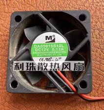 1PCS DA05015S12L 5015 DC12V 0.12A 50*50*15MM 2-Wire Dual Ball Cooling Fan picture
