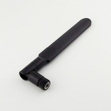 10x 5DBi 2.4GHz 5.8GHz Dual-Band Dipole Antenna RP-SMA Male Jack Connector Black picture