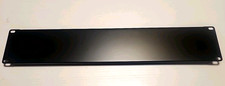BLANK PANEL 2 RU STEEL FLANGED BLACK 19