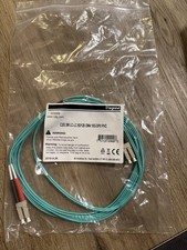 Legrand C2G 00997 1M (3.28ft) LC-LC 10Gb OM4 DUPLEX Multimode Aqua Fiber Cable picture