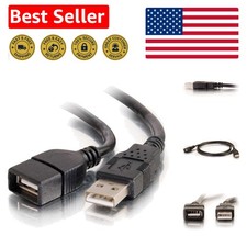 High-Speed USB A to A Extension Cable, 3.28 Ft - Durable Plug-and-Play Solution picture