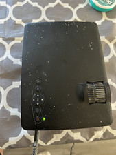Black Mini DLP Desktop Projector HDMI USB VGA/SVGA 3.5mm Jack picture