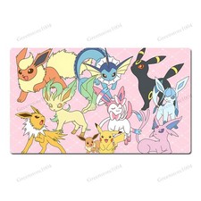 Eevee Friends Board Game Pokemon Table Playmat TCG CCG Mat Play Pad Mousepad picture
