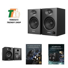 60W Computer Speakers for Music and Gaming, Active Bluetooth 5.3, Stereo 2.0 ... picture
