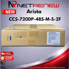 NEW  Arista CCS-720DP-48S-M-S-2F  Managed 48-Port PoE+ Gigabit 4x10G SFP+ Switch picture