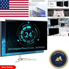 Hanging Acrylic Privacy Screen - Anti-Glare & Anti-Fingerprint for Monitors picture