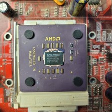 AMD Athlon CPU Processor 900MHz Socket 462 A0900AMT3B Thunderbird Core Vintage picture