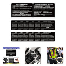 12 Pack Miranda Warning Card for Law Enforcement Police Officers Police Rights picture