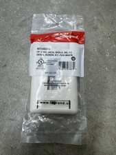 6 Legrand Ortronics 40300548 TracJack 2-Port Faceplates Fog White New picture