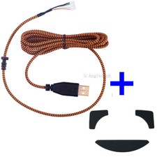 1Set Mouse Feet Skates & USB Cable for Razer DeathAdder 2013Chroma Overwatch picture