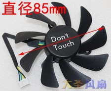 For ZOTAC CF9015U12S CF9015U12D Diameter 85mm 12V 0.55A Graphics Card Fan picture