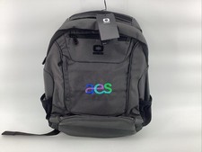 OGIO Range Pack Backpack Gray Black Laptop Tablet Multi Pocket Aes Logo picture