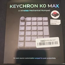 Keychron K0 Max Wireless Low-Profile Number Pad New Open Box picture
