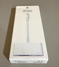 Genuine Apple Lightning to VGA Adapter OEM MD825ZM/A iPhone iPad **New** picture