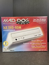 Mad Dog Multimedia Entertainer 16X DVD-Rom Drive MD-ED16E New in Box picture