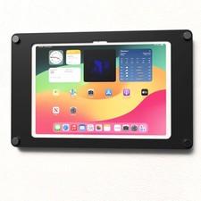 TABcare Acrylic Wall Mount Floating Frameless Display with iPad 10/11, Black picture