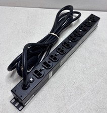 APC AP9564 Basic Rack PDU 1U 10 Outlet 120V 16A Power Strip L5-20P Works picture