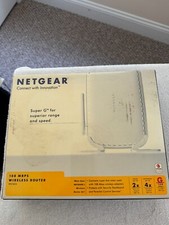 Netgear - WGT624 V3 - USED IN ORIGINAL BOX WITH CD/INSTRUCTIONS/POWER CABLE picture