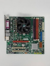 Gateway ECS MCP61PM-AM Motherboard AM2 Athlon 64 X2 2GB RAM Cooler I/O Shield picture