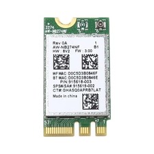Lot 2 HP Realtek RTL8723DE M.2 1630 802.11b/g/n Wireless Network Card 915618-003 picture