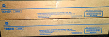SET OF 2 Konica Minolta TN-326  Black Toner Cartridge  GENUINE NEW NEVER OPENED picture
