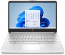 HP 14-dq6011dx 14 in Intel N150 4GB DDR4 128GB UFS Home Silver Minor Scratches picture