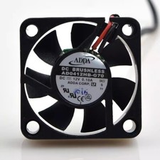 ADDA AD0412HB-G70 4010 DC12V 0.10A 4CM 2-Wire Dual Ball Cooling Fan picture