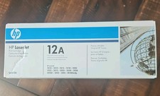 HP LaserJet Toner Cartridge 12A Black Q2612A OEM Genuine Authentic NEW Sealed picture