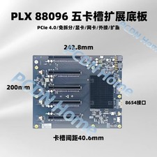 PLX88096 Expansion Card PCIe 4.0 5-card expansion backplane Adapter Board picture