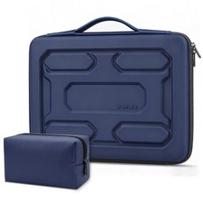 DOMISO Laptop Hard Case 15-16 inch Waterproof Shockproof 15.6 inch, Dark Blue picture