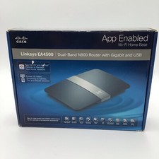 Wireless N Gigabit 450 Mbps Usb Cisco Linksys EA4500 Dual Band N900 Router picture