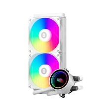 PCCOOLER CPS DA240 ARGB WH CPU Liquid Cooler with 120mm PWM ARGB FAN picture