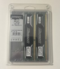 NEW - 2x Crucial 4 GB (8GB TOTAL) T1600 MHz PC3-12800 DDR3 SDRAM Memory picture