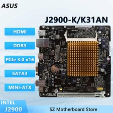 ASUS J2900-K/K31AN J2900 Motherboard Onboard CPU PCIE 2.0 SATA 3.0Gb/s Mini-ITX picture