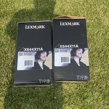 2  Lexmark X644H11A Extra High-Yield Toner Cartridge SAME X644X11A ,X644,X646  picture