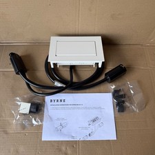 Byrne Interlink IQ 2.0 Nacre Flush Mount Power Data Module 2 Outlet USB-A/C picture