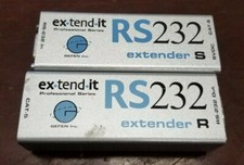 Gefen ex-tend-it RS232 Serial Port Extender EXT-RS232 Sender Receiver Set picture