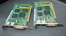 2x Sun X4422A 501-7490-03 Dual Port Ethernet SCSI PCI-X Adapter Cards picture