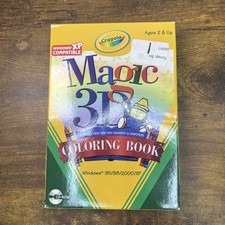 Crayola Magic 3D Coloring Book CD-ROM -  Windows 95/98, 2000, XP picture