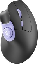 seenda Ergonomic Mouse Wireless, MOU-302 Bluetooth Vertical Purple picture