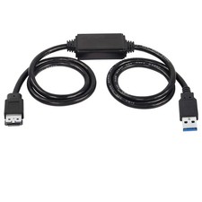 USB to eSATA Adapter Cable USB 3.0 to eSATA Converter 3 Ft 5Gbps Transfer picture