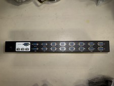 16 Port KVM Switch VGA, 16 Computers Share 1 Set of Monitor, Keyboard, , Prin... picture
