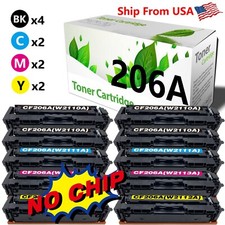 10Pack CF206A Toner Cartridges W2110A-13A no chip for M282nw M283cdw M283fdw picture