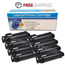 8PK Toner Black BK S2825 2825 Generic For Dell Laser H625cdw H825cdw S2825cdn picture